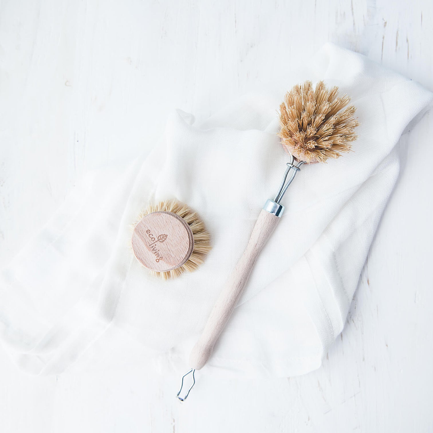 Wooden Washing Up Brush - Life Before Plastik